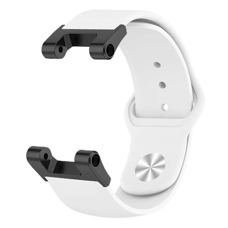 Para Huami Amazfit T-Rex / T-Rex Pro Pulseira de Relógio de Silicone Fivela de Liga de Reposição - Branco