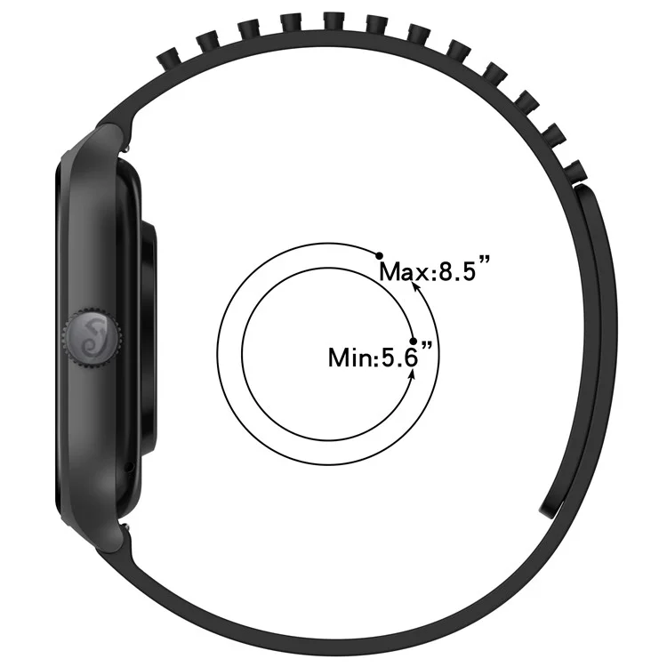 Pour Huami Amazfit GTR 4 46mm / Garmin Forerunner 255 / Huawei Watch 3 Pro Bracelet de montre 22mm en silicone - Blanc / Gris