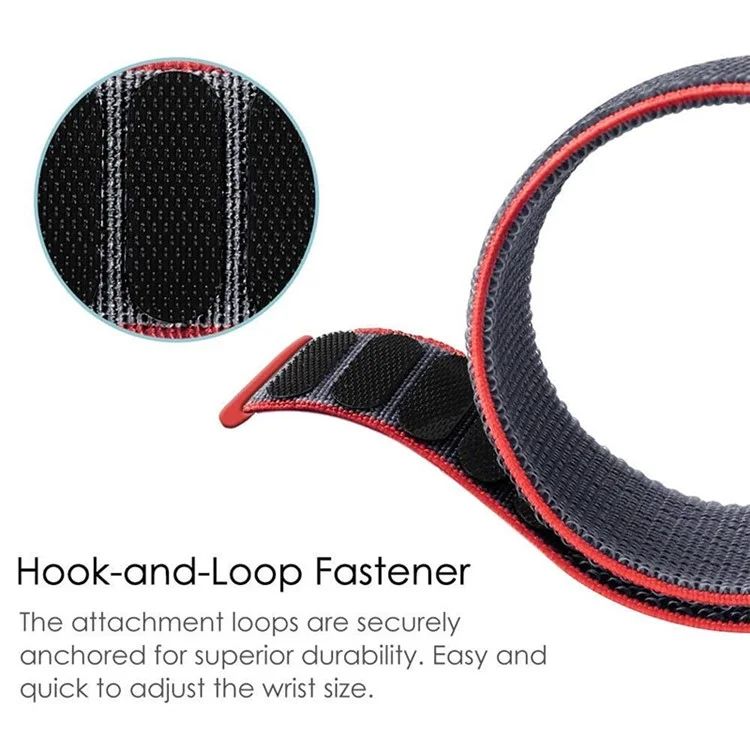 For Huawei Band 6 / 6 Pro / Honor Band 6 Watch Strap Nylon Loop Adjustable Wrist Band - Lake Green