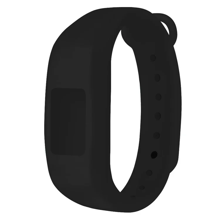 Pour Garmin Vivofit 3 / Vivofit jr Kids Activity Tracker Silicone Watch Strap Adjustable Band - Noir