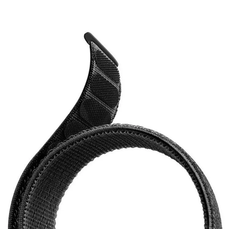 Para Huawei Watch Fit Sport Sport Loop Nylon Band Nylon Magic Reemplazo de Cinta de Muñeca Strap de Muñeca - Negro