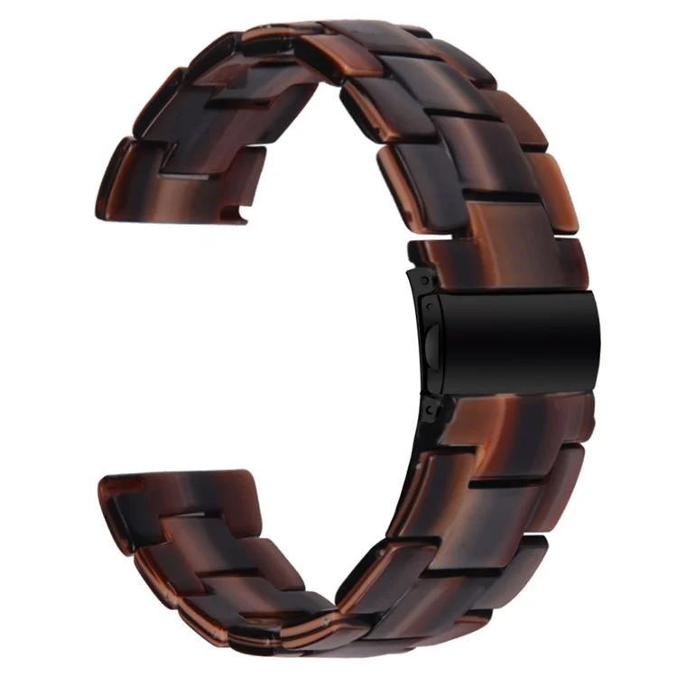 Per Huawei Watch 4 Pro / Watch GT 3 / 2 46mm Cinturino in resina da 22 mm Cinturino da orologio Waterproof Quick Release - Cioccolato