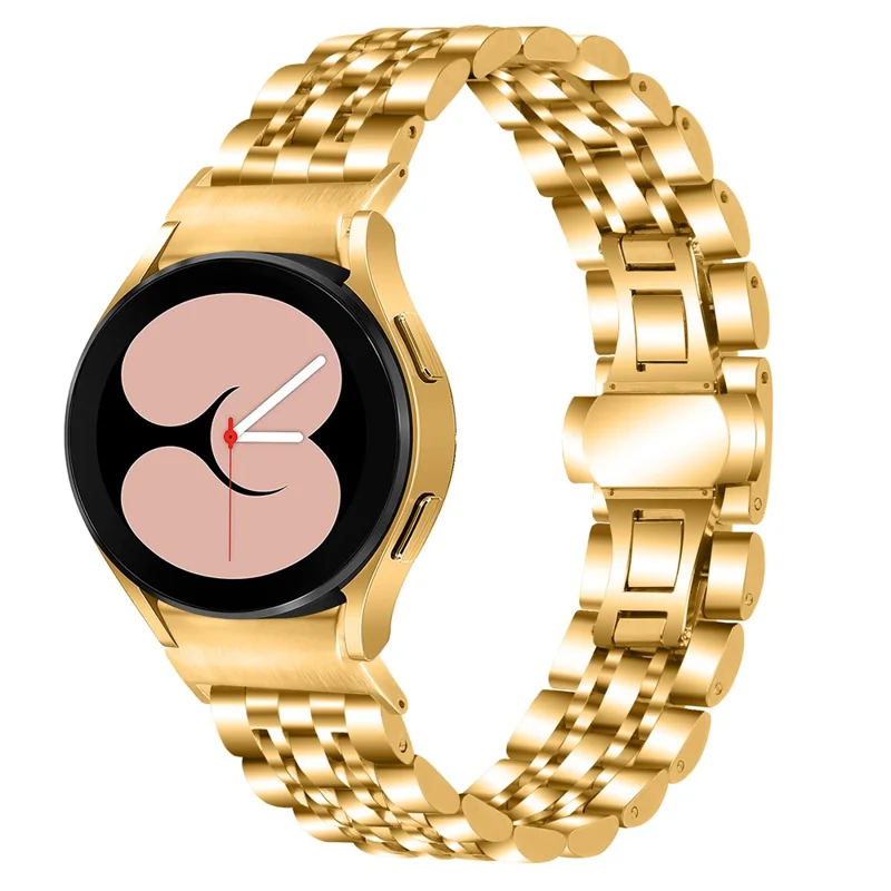 Для Samsung Galaxy Watch6 / Watch6 Classic Нержавеющая сталь Сменный ремешок с быстрым выпуском - Золотой