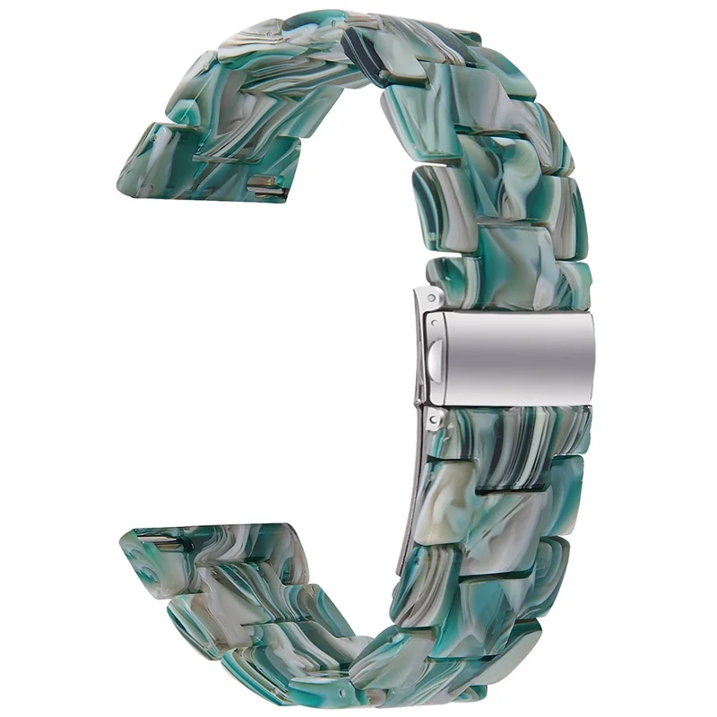 Für Misfit Vapor Uhrenarmband Wasserdicht Harz Ersatz Uhrenarmband - Grün