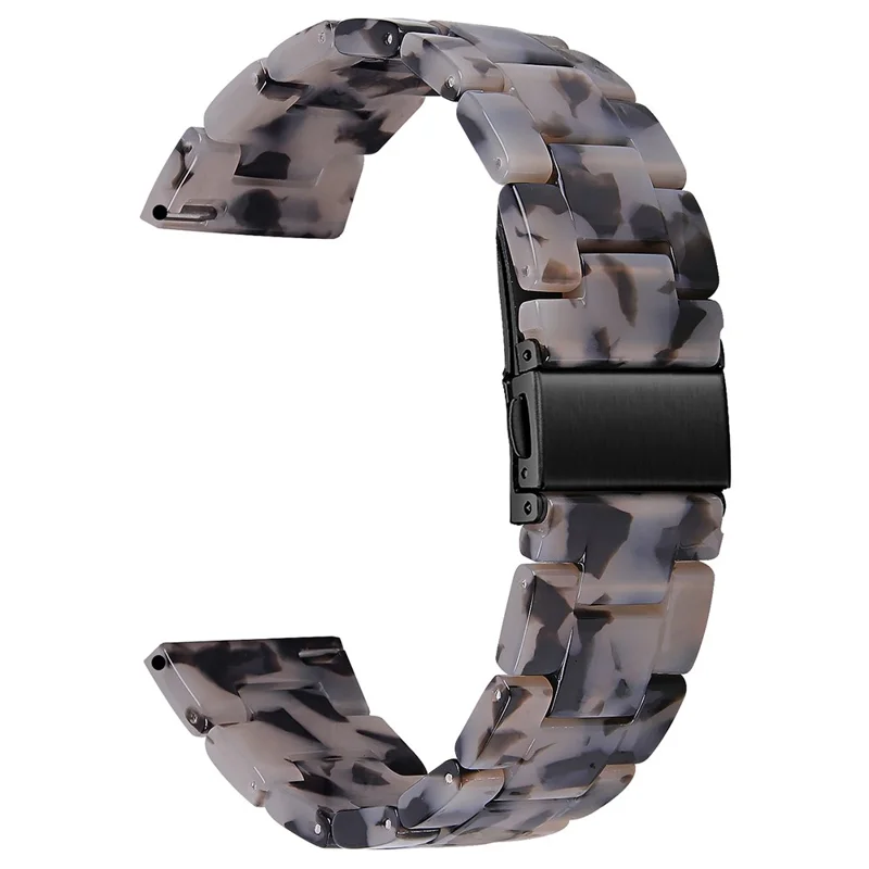 للساعة الذكية Misfit Vapor - حزام مقاوم للماء مصنوع من الراتنج، باللون الرمادي الحبري