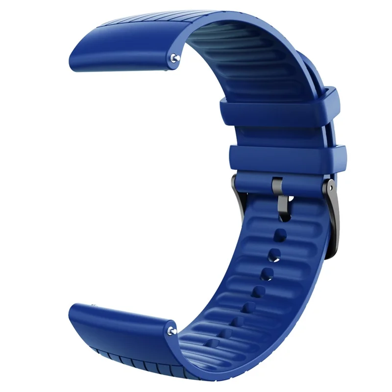 For Huami Amazfit GTR 3 / GTR 3 Pro Replacement Band Adjustable Silicone Watch Strap - Midnight Blue