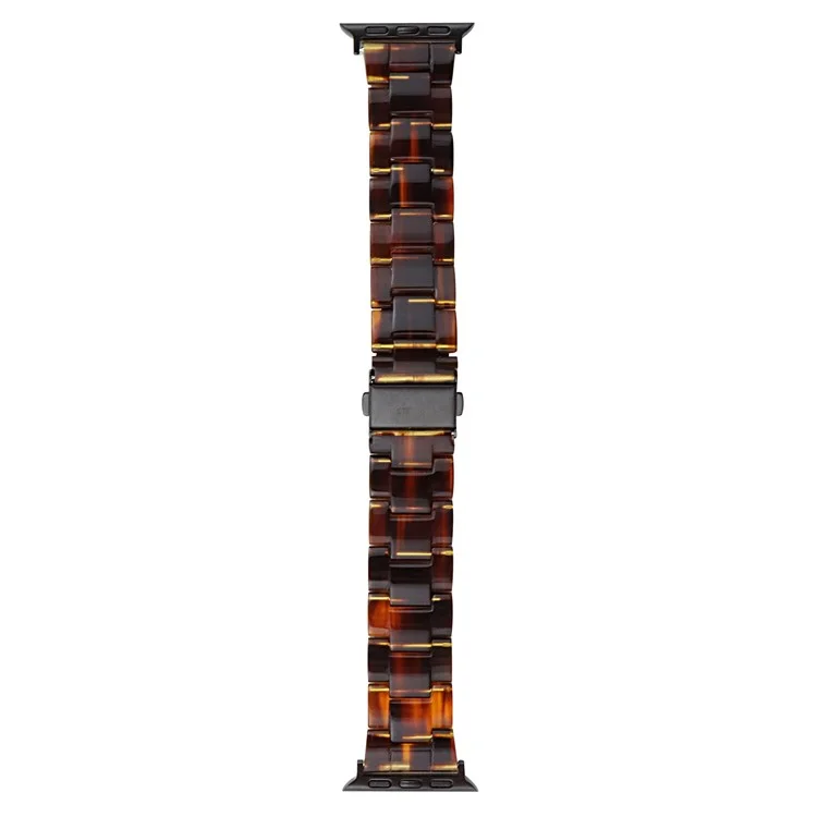 Armband für Apple Watch Series 10 42mm / 9 8 7 41mm / SE (2023) SE (2022) SE 6 5 4 40mm / 3 2 1 38mm Uhrarmband - Schildpatt