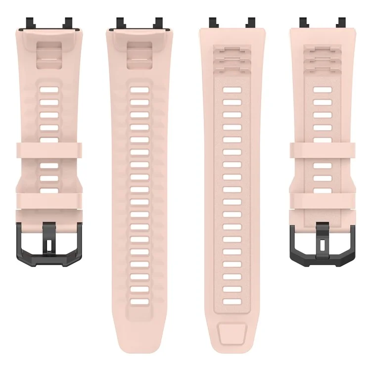 For Huami Amazfit Active Edge A2212 Replacement Wrist Band Soft Silicone Watch Strap - Pink