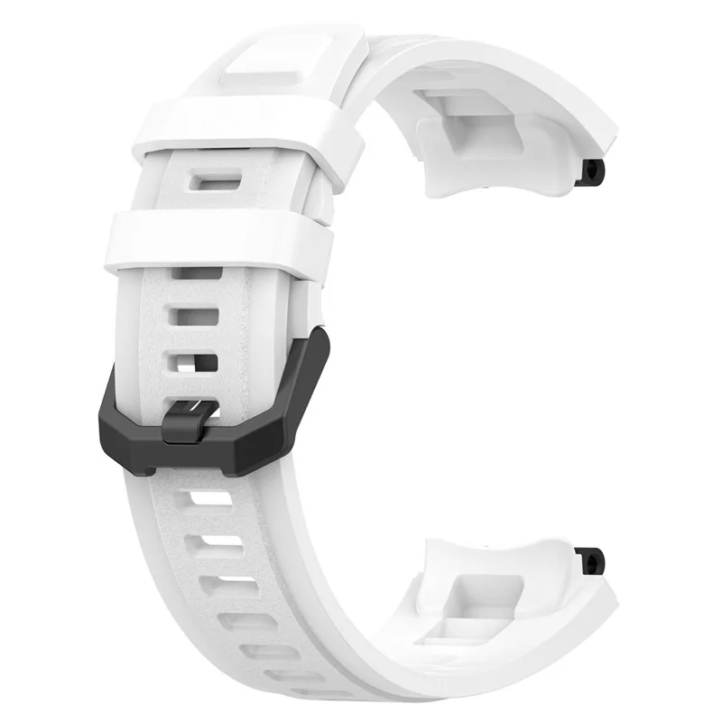 For Huami Amazfit Active Edge A2212 Replacement Wrist Band Soft Silicone Watch Strap - White