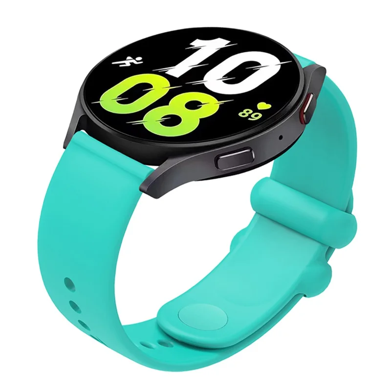 Para Garmin Venu 3S / Forerunner 265S Watch Strap 18mm Silicone Replacement Watch Bands - Verde Menta