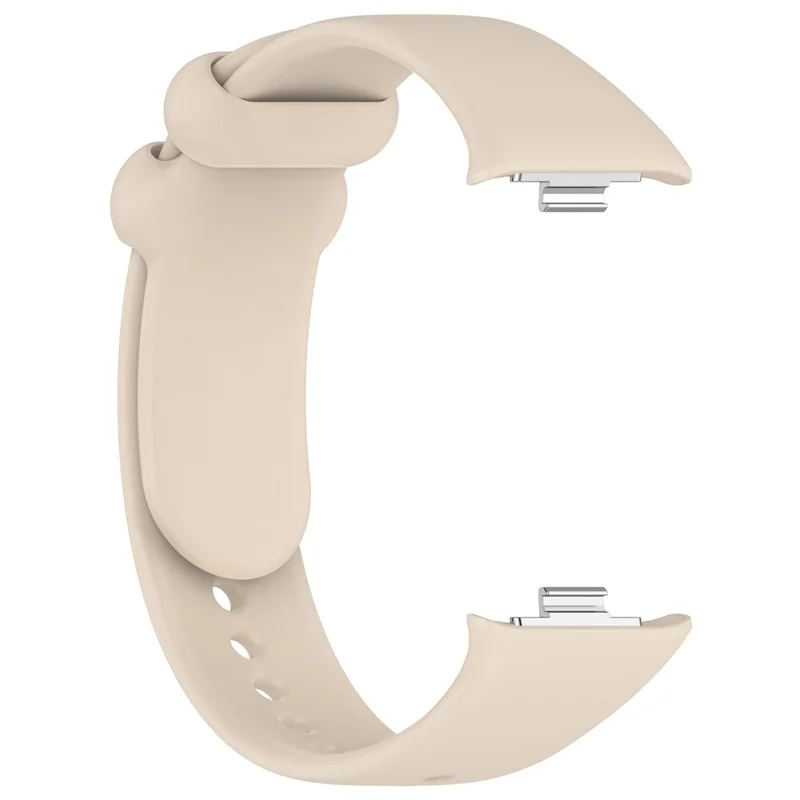 For Xiaomi Redmi Watch 4 / Smart Band 8 Pro Silicone Watch Band with Black Buckle - Starlight
