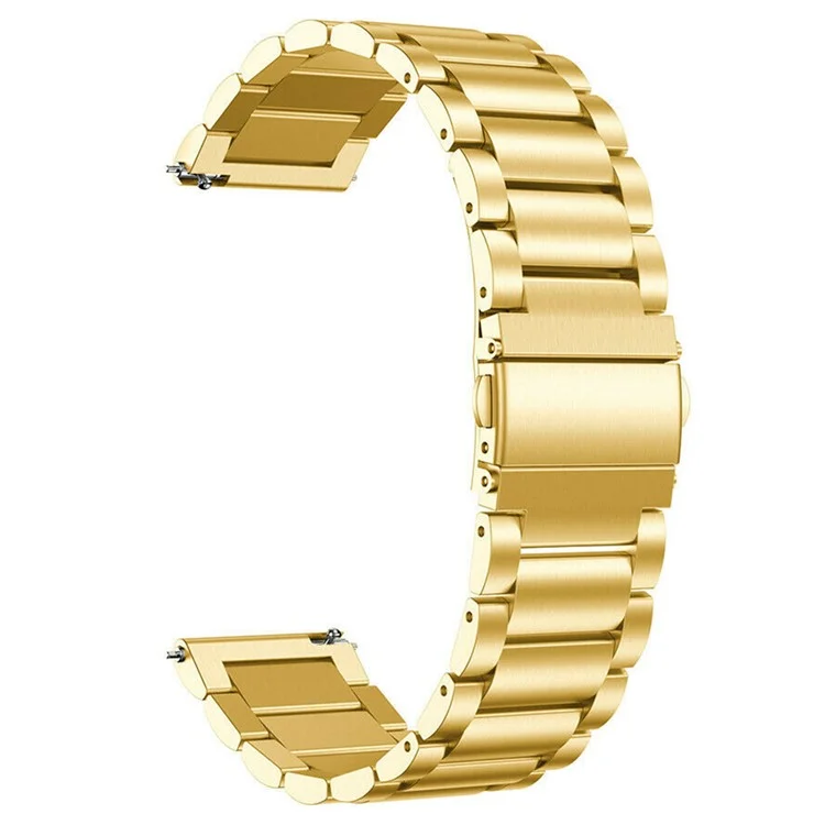For Suunto 9 Peak Pro / 9 Peak / Vertical Stainless Steel 22mm Watch Strap 22mm Bracelet Band - Gold