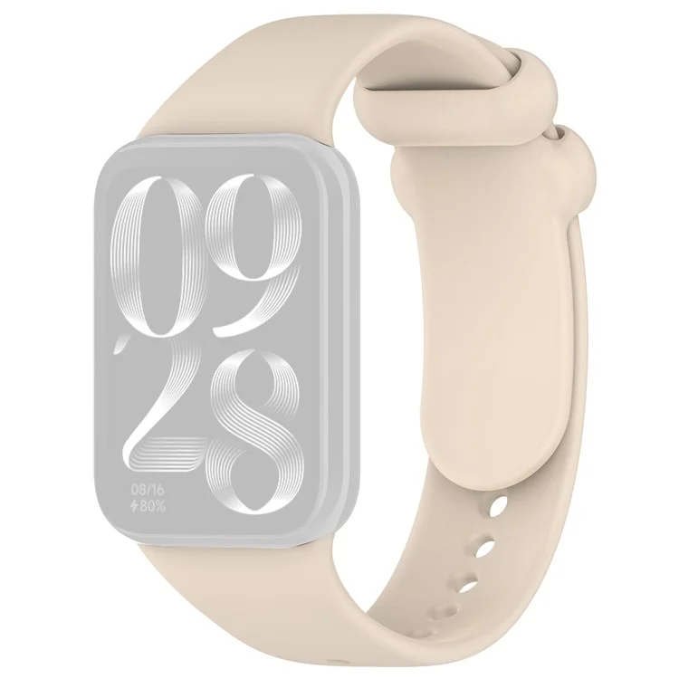 Para Xiaomi Smart Band 8 Pro Banda del reloj Correa de repuesto ajustable de silicona - Starlight