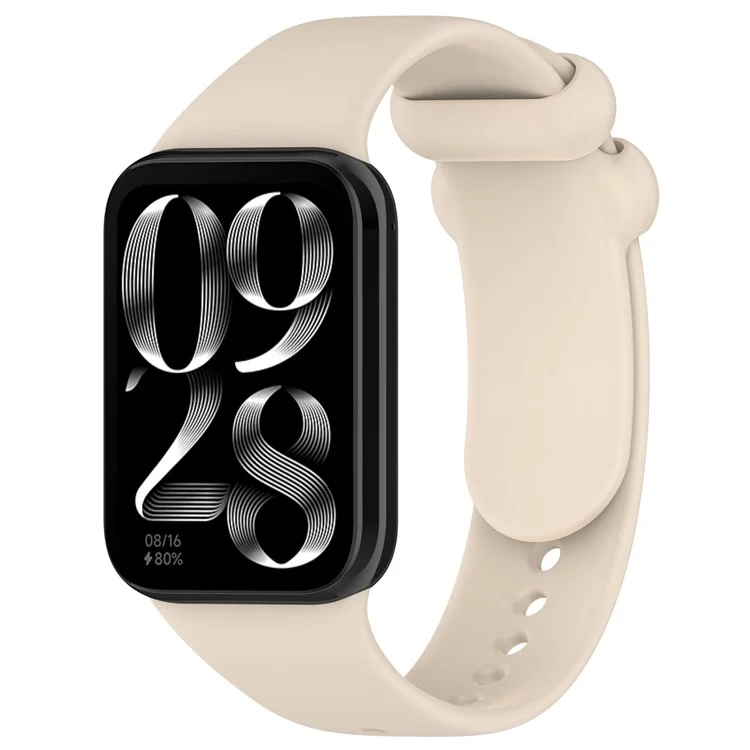 Para Xiaomi Smart Band 8 Pro Banda del reloj Correa de repuesto ajustable de silicona - Starlight