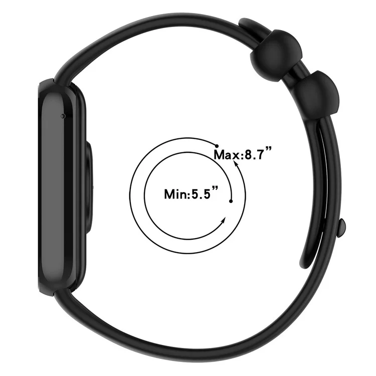 Para Xiaomi Smart Band 8 Pro Banda del reloj Correa de repuesto ajustable de silicona - Starlight