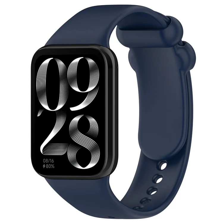 Für Xiaomi Smart Band 8 Pro Armbanduhr-Band, verstellbares Silikonarmband als Ersatz - Mitternachtsblau