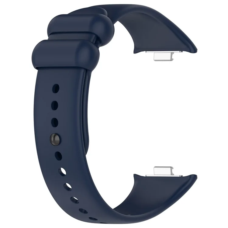 Für Xiaomi Smart Band 8 Pro Armbanduhr-Band, verstellbares Silikonarmband als Ersatz - Mitternachtsblau