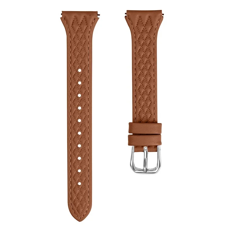 Para Garmin Vivomove 3 / Pulseira de Relógio Garmin Move 3 Top-Layer Cow Leather - Marrom