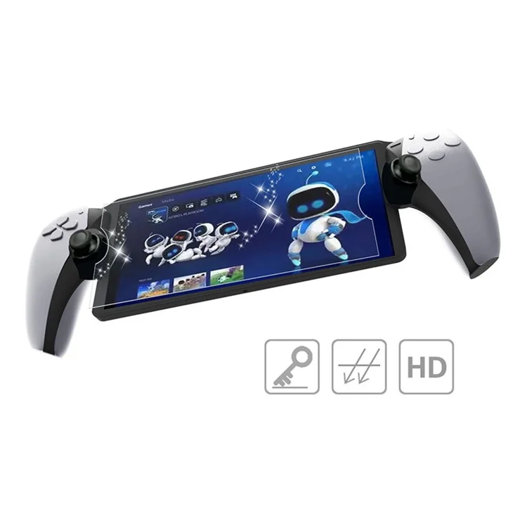KJH PS-001 для Sony PS5 Portal Game Console Закалённое стекло плёнка HD Clear экранная защита