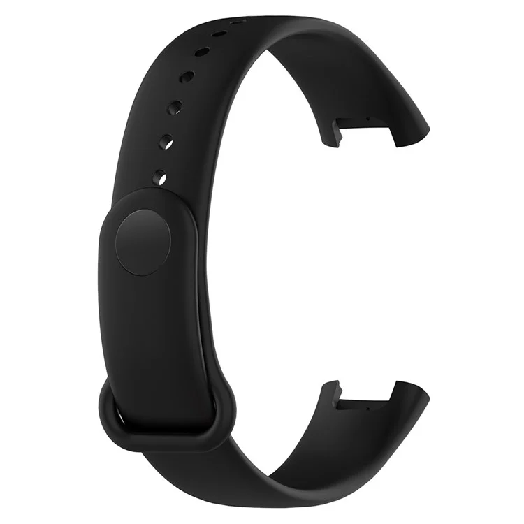 Для Xiaomi Redmi Smart Band Pro Solid Color Wrist Band Replacement Silicone Watch Strap - Черный