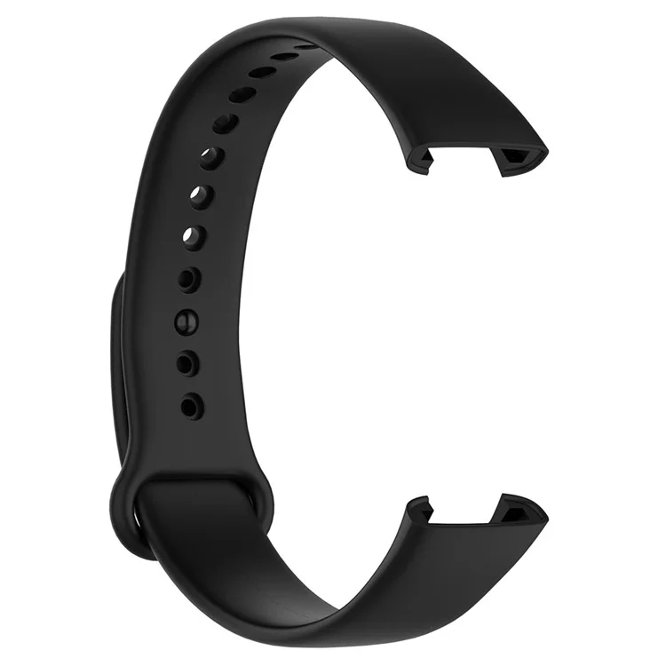 Для Xiaomi Redmi Smart Band Pro Solid Color Wrist Band Replacement Silicone Watch Strap - Черный