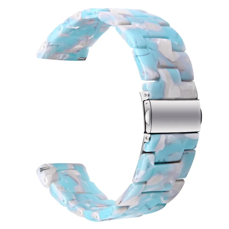 Waterproof Strap for AGPTEK LW31 Replacement Resin Watch Band - Sky Blue