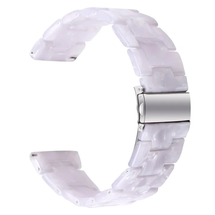Resin Band for Popglory 1.4" P22 / 1.85" P66 Smart Watch Replacement Strap  - Glitter White