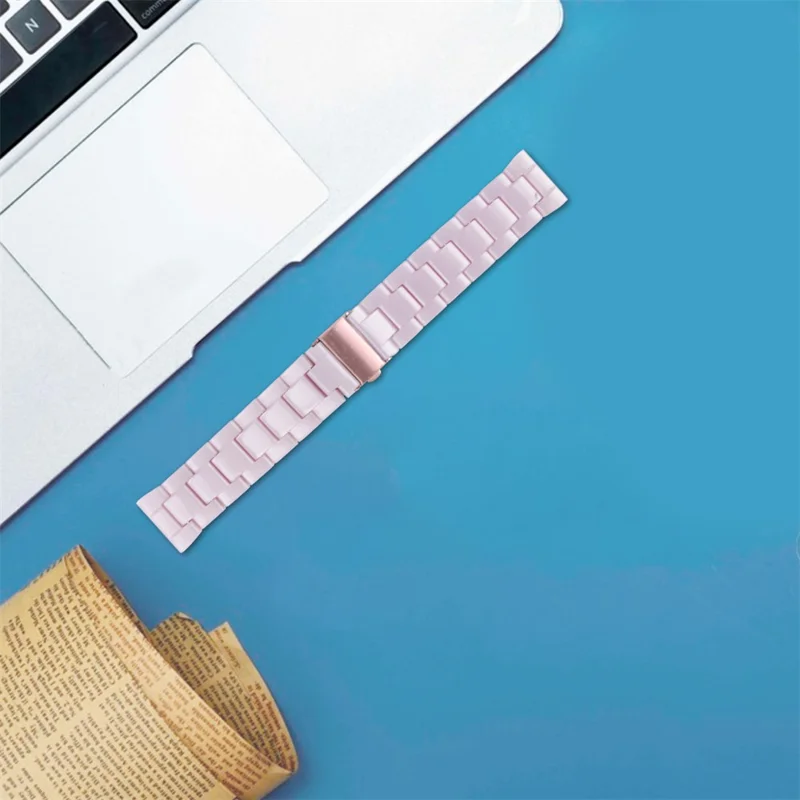 Replacement Band for KALINCO P22 Waterproof Resin Sports Watch Strap - Light Purple