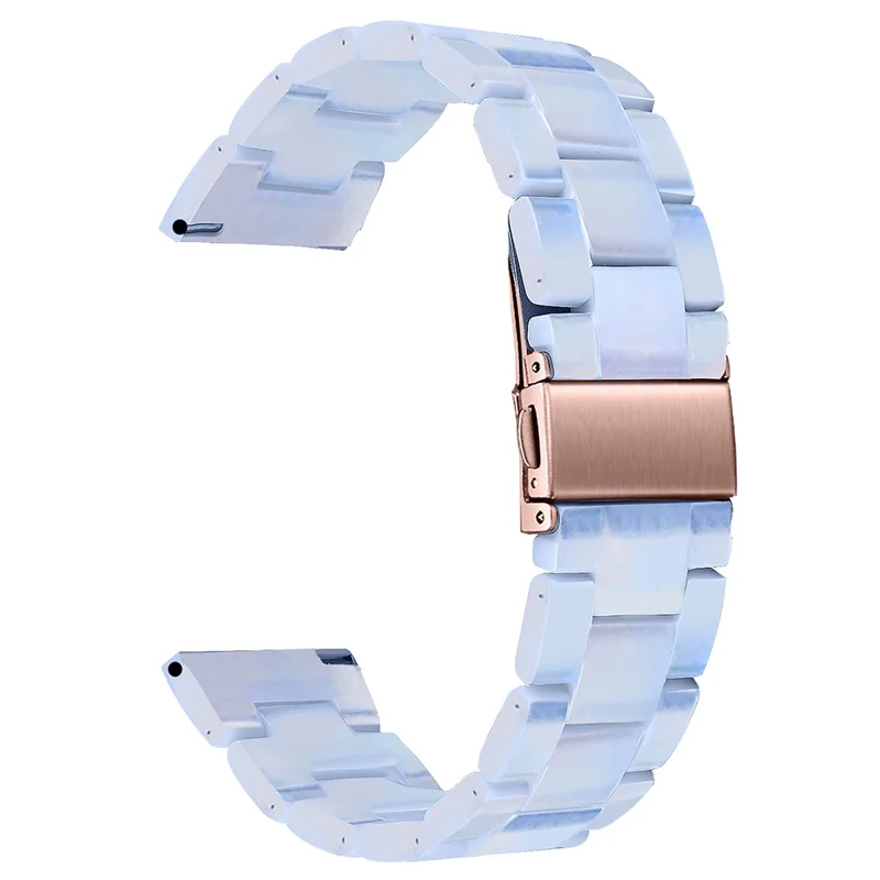 Waterproof Resin Strap for KALINCO P22 Replacement Sports Watch Band - Baby Blue