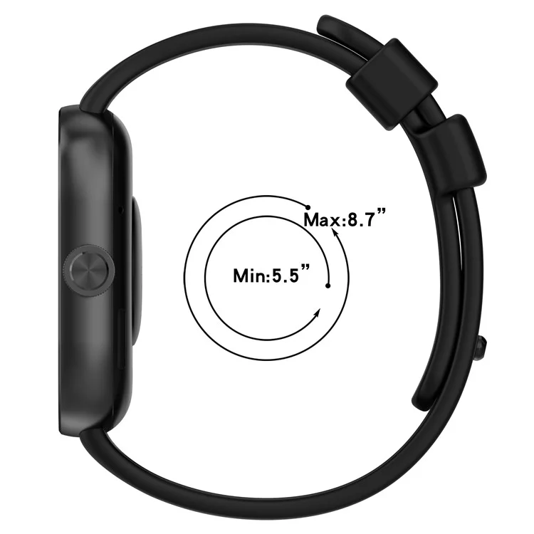 Per Xiaomi Redmi Watch 4 / Smart Band 8 Pro Cinturino dell'orologio in silicone di ricambio - Arancione