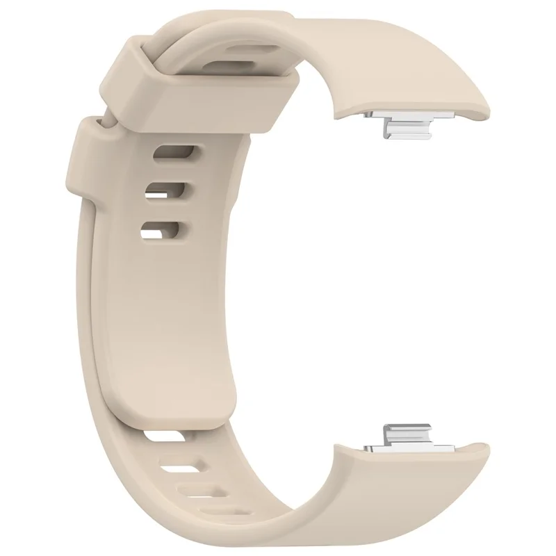 For Xiaomi Redmi Watch 5 eSIM / Redmi Watch 5 / Watch 4 / Smart Band 8 Pro / 9 Pro Watch Band Silicone Strap Replacement - Ivory White