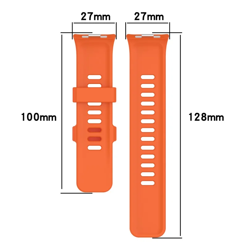 For Xiaomi Redmi Watch 5 eSIM / Redmi Watch 5 / Watch 4 / Smart Band 8 Pro / 9 Pro Watch Band Silicone Strap Replacement - Purple