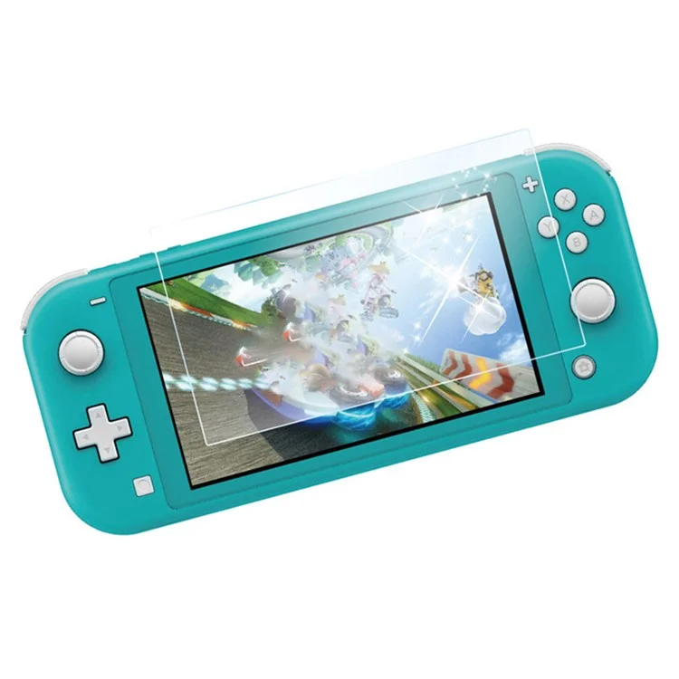 KJH NS-044 Bildschirmschutz für Nintendo Switch Lite 2.5D Arc Edge Gehärtetes Glasfilm