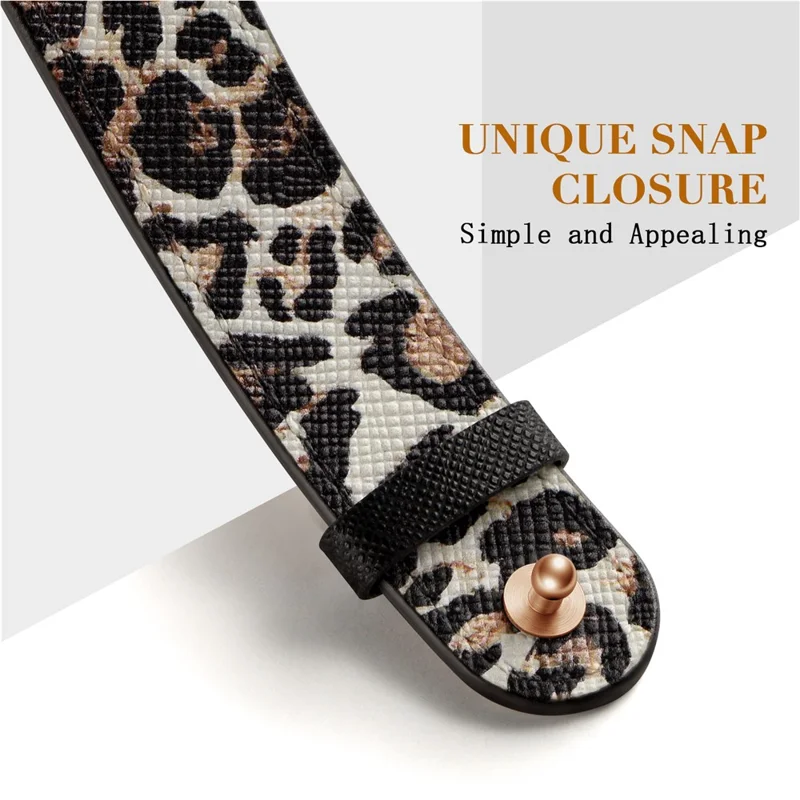 Para Apple Watch 10 46mm / Ultra 2 / Ultra 49mm / 9 8 7 45mm / SE (2023) SE (2022) SE 6 5 4 44mm / 3 2 1 42mm Watch Band Strap - Leopardo