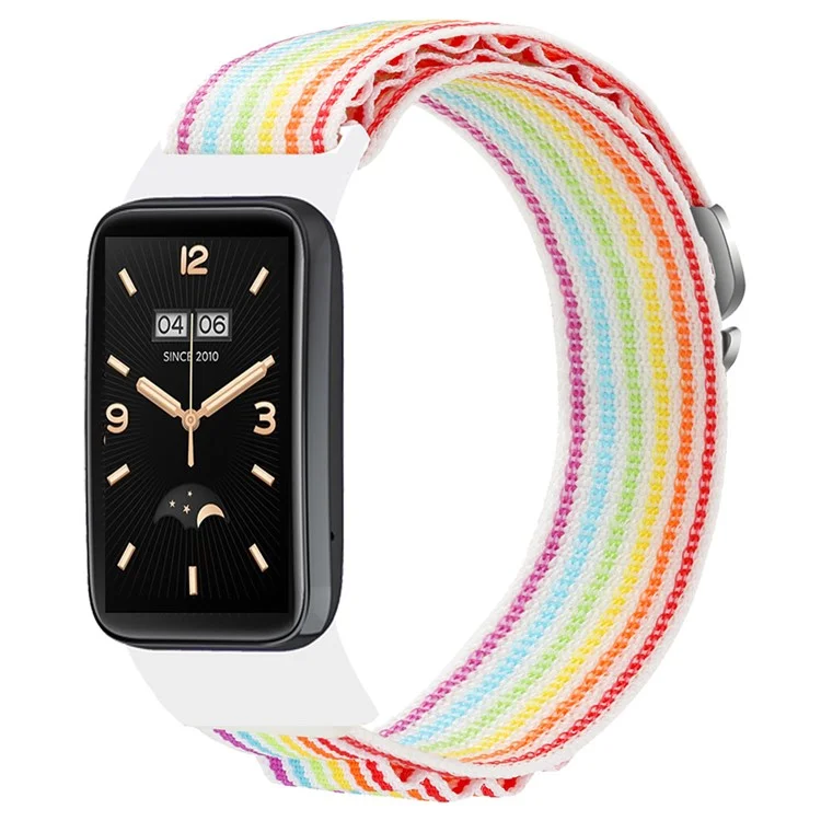 KALEBOL KLB-GSNL-001 para Xiaomi Mi Band 7 Pro Pulseira de Nylon Macia Substituição - Multicolorida