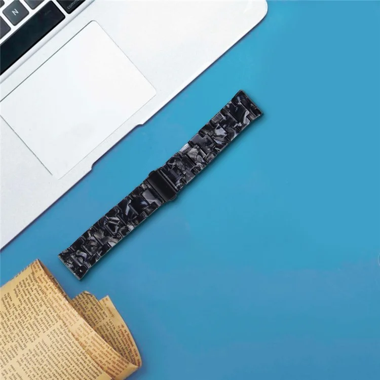 Para Withings Steel HR 40mm Watch Strap 20mm Nokia Reloj a prueba de agua Pulsera de resina acrílica - Estilo L