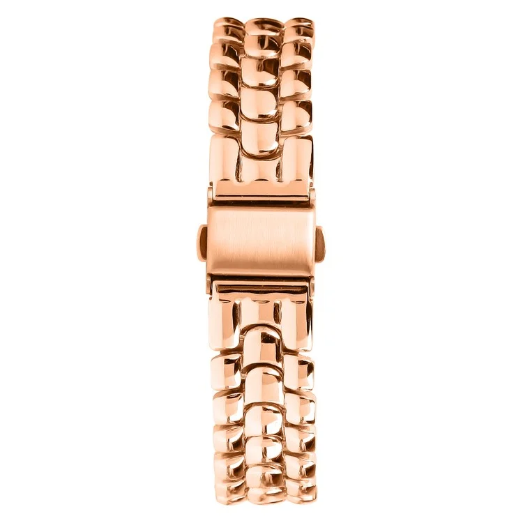 Für Xiaomi Redmi Watch 4 Slim Metall-Uhrenarmband mit Strass - Roségold