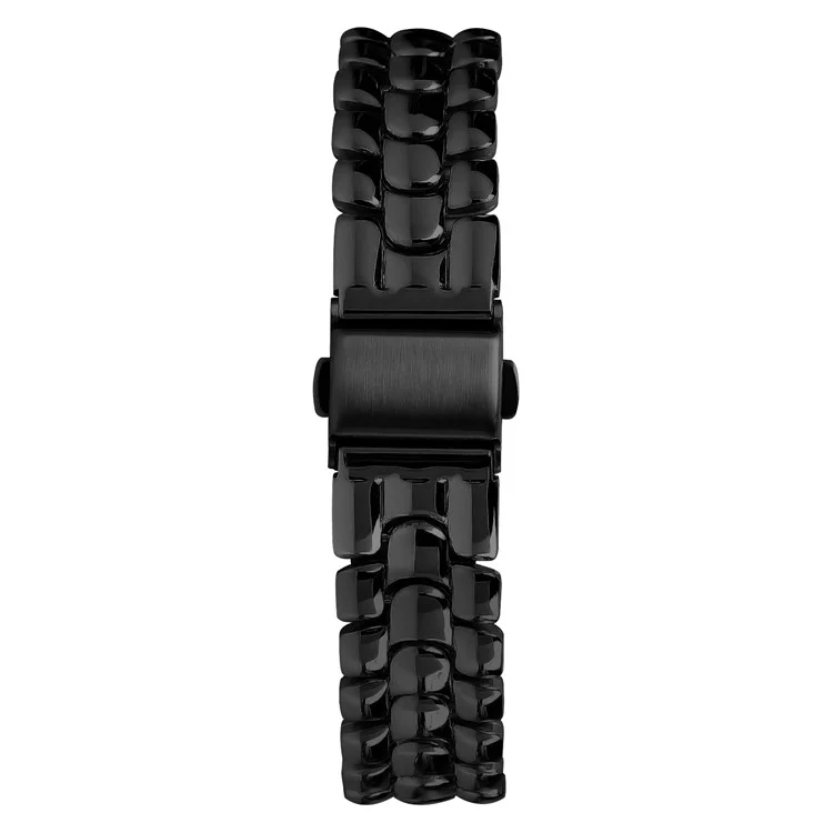 Para Xiaomi Redmi Watch 4 Slim Metal Watch Band Strap com Rhinestone - Preto