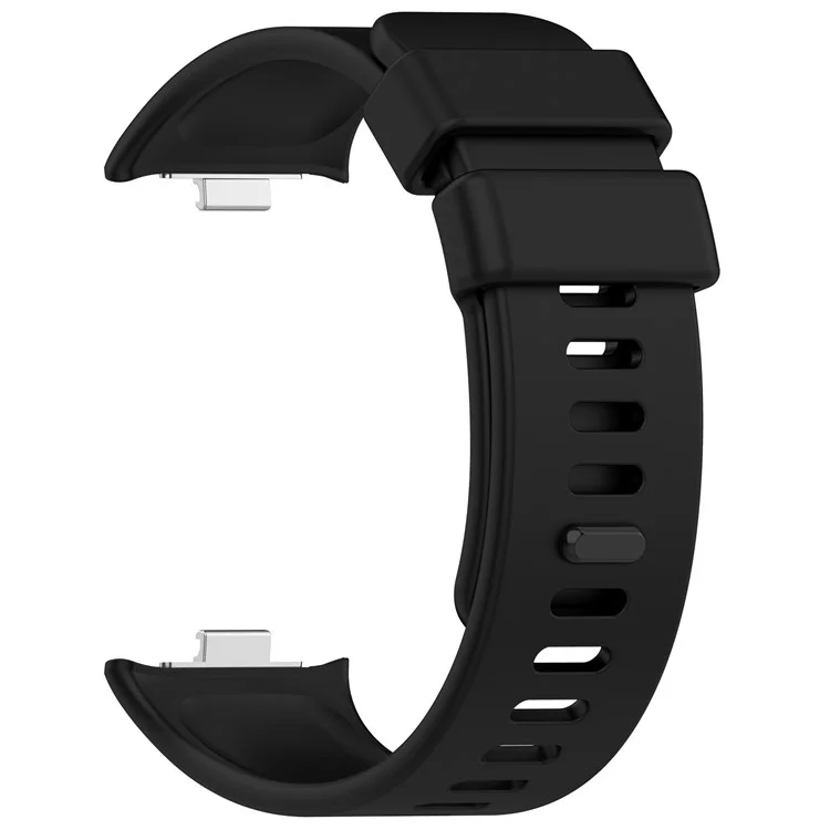For Xiaomi Redmi Watch 4 Silicone Watch Band Adjustable Wrist Strap - Black
