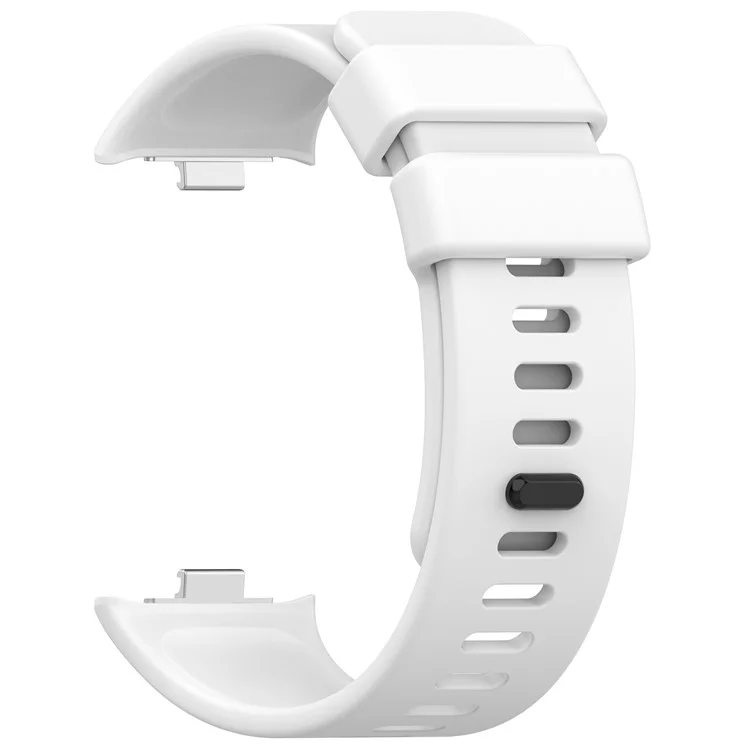 Для Xiaomi Redmi Watch 4 Силиконовый ремешок для часов Регулируемый ремешок на запястье - Белый