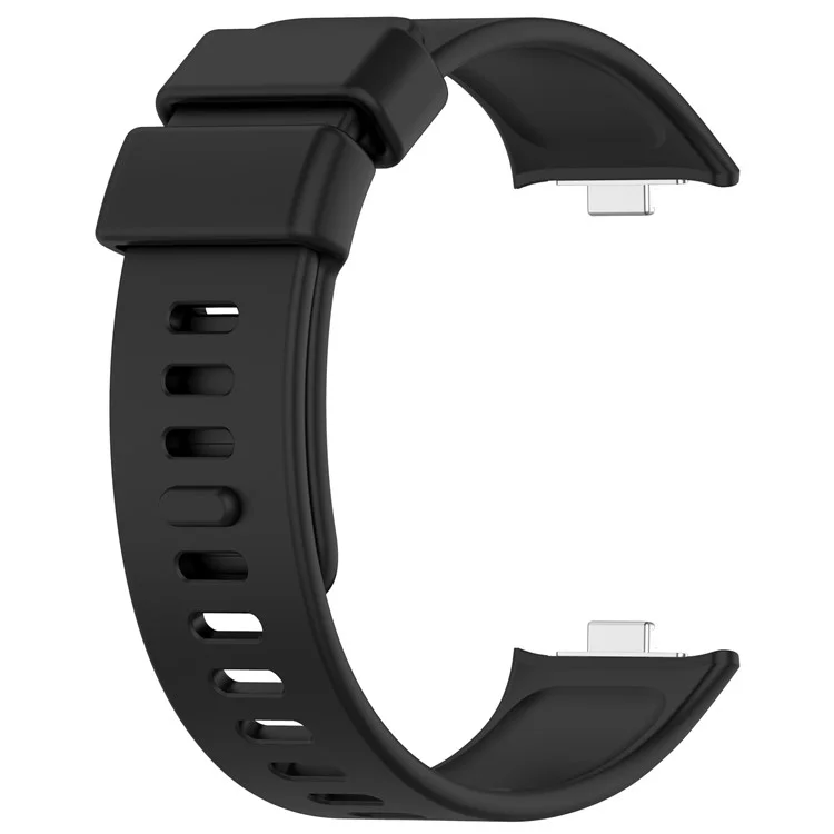 Für Xiaomi Redmi Watch 4 / Smart Band 8 Pro Smartwatch Band Ersatz-Silikonarmband - Schwarz