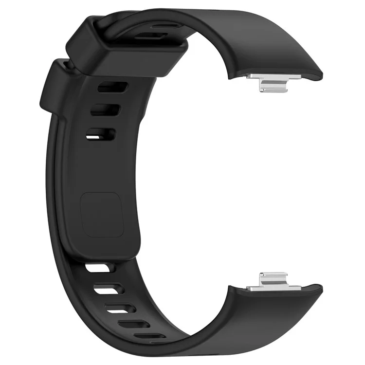 Für Xiaomi Redmi Watch 4 / Smart Band 8 Pro Smartwatch Band Ersatz-Silikonarmband - Schwarz