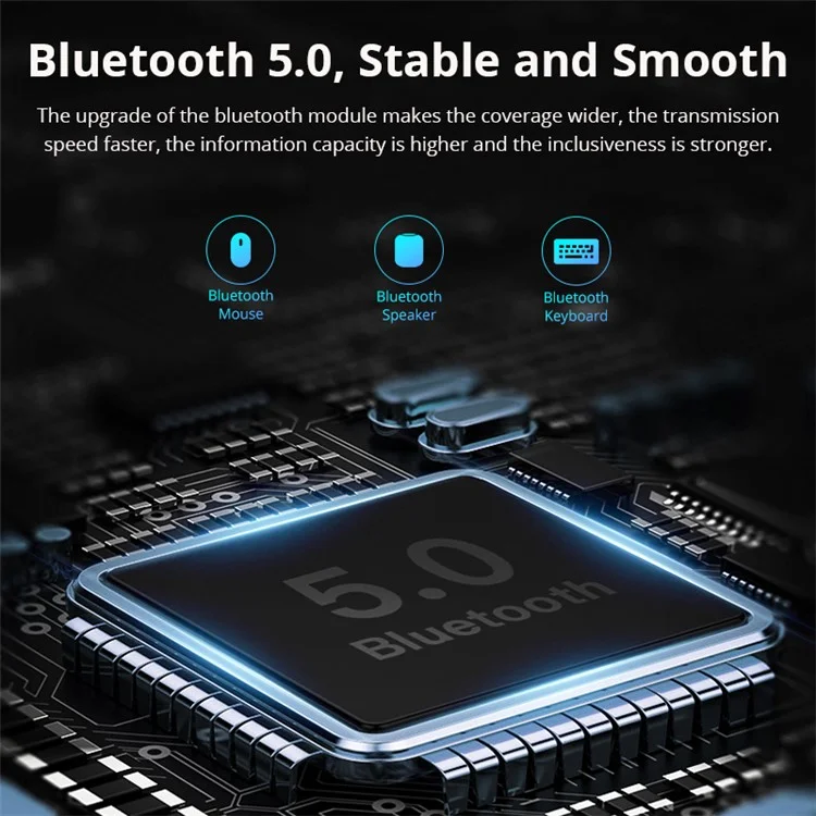 L007A Android 11 WiFi 6 4000 Lúmenes Proyector HD Hogar y Oficina Proyector Compatible con 4K 1+8G (CE) - Enchufe Europeo