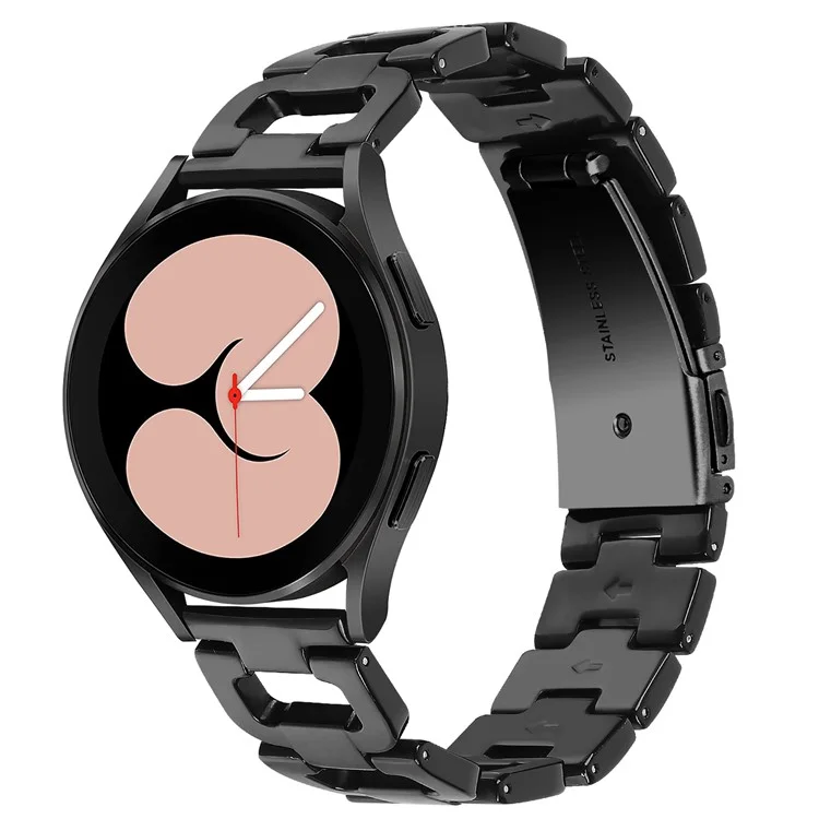 Ремешок D-образной формы для Garmin Vivomove 3 / Garmin Move 3, браслет из смолы, замена ремешка - черный