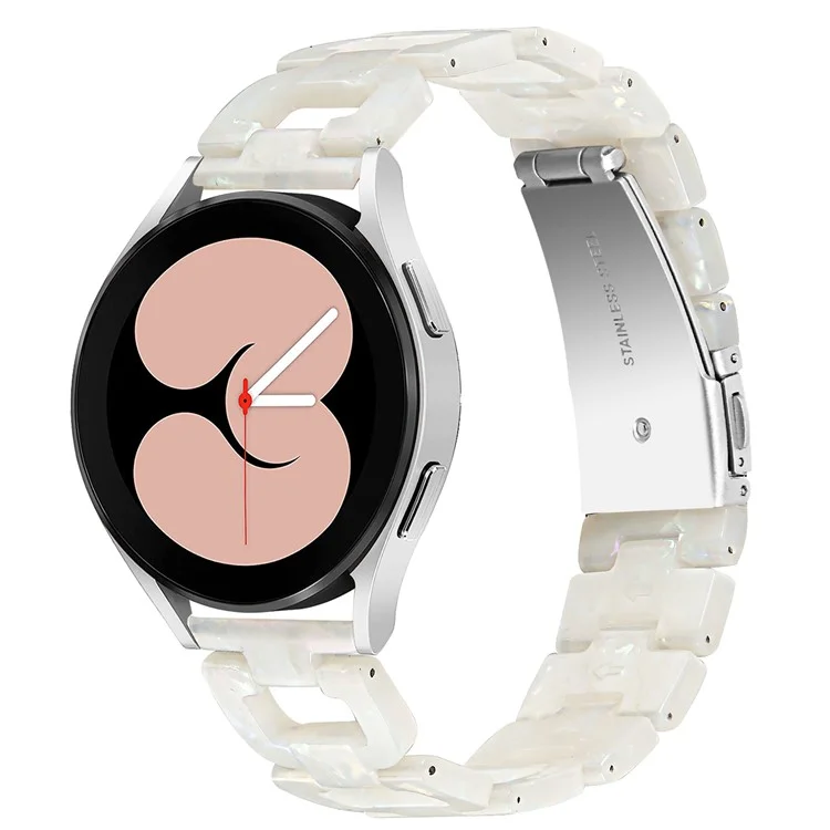 Ремень D-Shape для Garmin Vivomove 3 / Браслет из смолы Garmin Move 3 Реплейсмент - Флуоресцентный белый