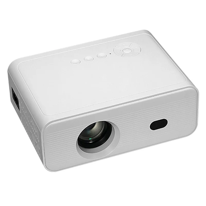 L012AQ 4K Projector with WiFi 6 Bluetooth-compatible 5.2 Android 11 WIFI 6 720P 1+8G Smart Home Projector - EU Plug