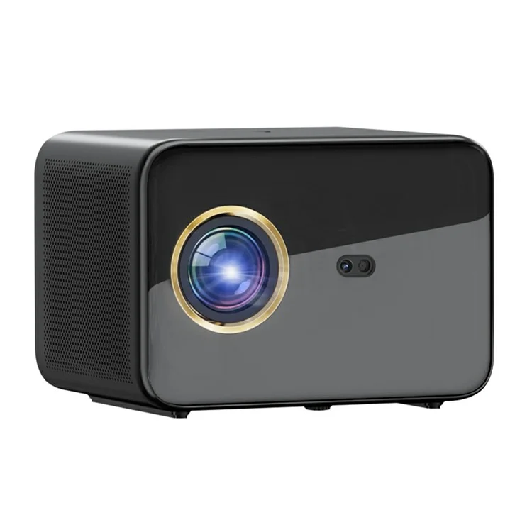 V5 1080P FHD 4K Projector Android 9.0 BT5.0 1G+8G 300 ANSI Home Theater Auto Focus Video Projector - US Plug