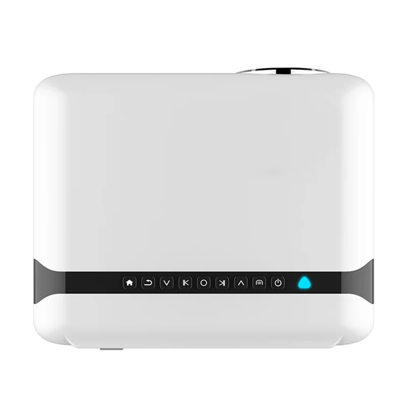 E520 1080P FHD Projector Android 9.0 BT5.0 1G+8G 1,4000 Lumen Home Theater Projector Support 4K - EU Plug
