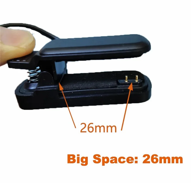 Câble de chargement universel pour montre connectée, or plaqué, connecteur 2 broches - 4 mm