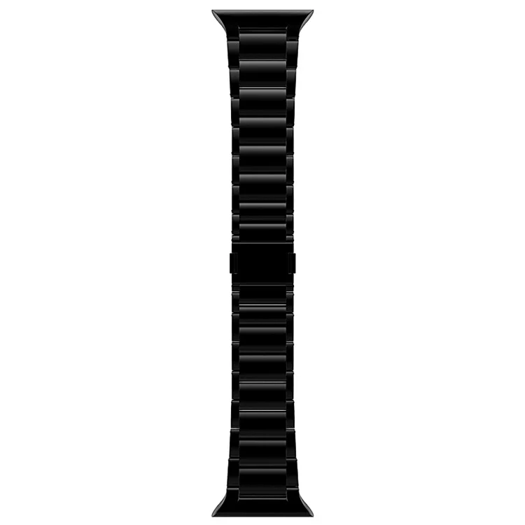Für Apple Watch Series 10 42mm / 9 8 7 41mm / SE (2023) SE (2022) SE 6 5 4 40mm / 3 2 1 38mm Magnetic Titanium Steel Watch Strap - Schwarz